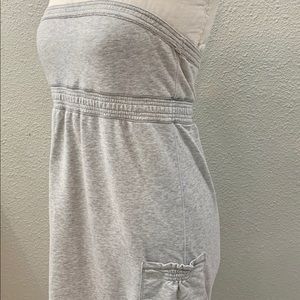 Hollister Heather Gray Tube Top Dress